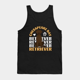 Chesapeake Bay retriever Cute Life is better with my dogs I love all the dogs Tank Top